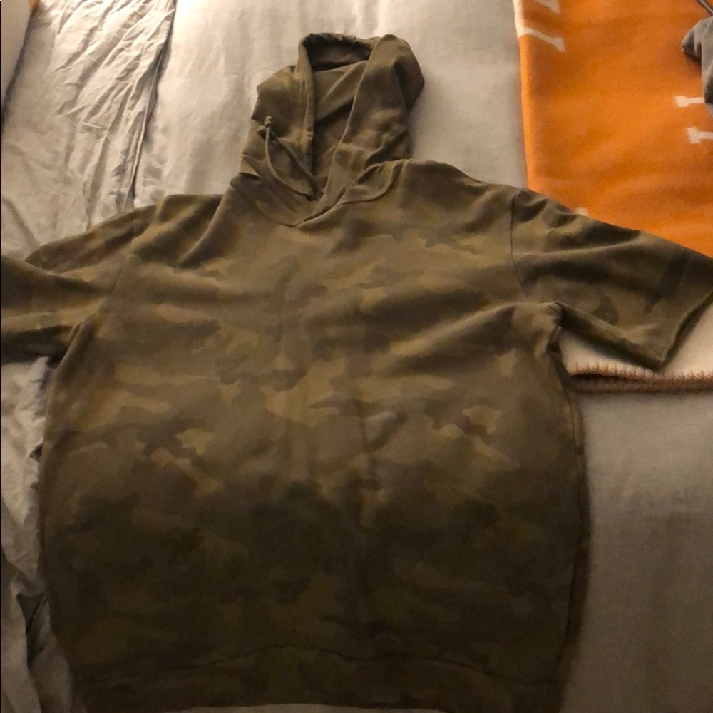 Zara short sleeve hoodie